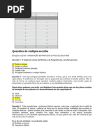 ORIENTAÇÃO EM PRÁTICAS E PROJ DE ENS FUND - Gabarito 1