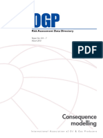 Consequence Modelling: Risk Assessment Data Directory