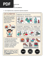 Sesión Leemos Sobre Los Alimentos - Comunicación