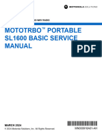 MN000918A01-AH Multilingual MOTOTRBO Portable SL1600 Basic Service Manual