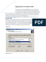 Installing and Configuring IAS On Windows 2003