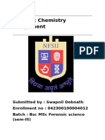 Forensic Chemistry Assignment