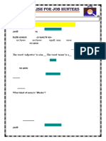 05. Parts of Speech & Noun (MCQ Practice Sheet-5)