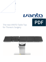 Flyer Thoracic Table Top VANTO VANTO II