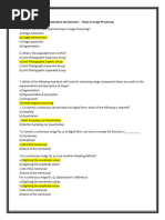 Image Processing MCQ