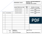 SOP - WI Maintenance of VCB