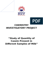 Chemistry Investigatory Project