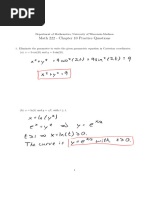 Chapter 10 Practice Questions (Solutions) - 1