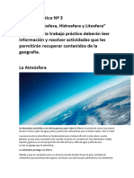 Trabajo Practico N°3 Atmosfera, Hidrosfera y Litosfera