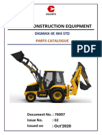 2 - Parts Catalogue of DIGMAX 3E 4X4 STD Machine REV-02 On 28-10-20