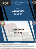 Iim Rohtak Casebook