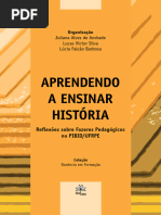 8 G2 Autoria e Organização de Livros Vol - 5 - Aprendendo - A - Ensinar - Historia - PIBI