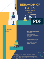 Behavior of Gases