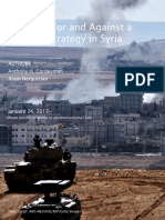 A Realist Strategy in Syria