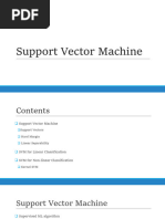 Support Vector Machine