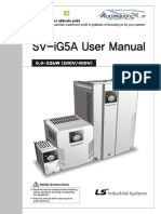 LS Inverter SV-IG5A Series User Manual