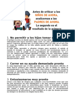 7 Errores en La Crianza Que Impiden El Exito en Los Niños