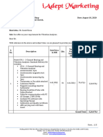 C911 - 2 Channel Bearing and Vibration Analyzer For Om Sweet Shop From Iadept Marketing