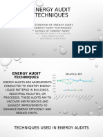 Energy Audit Techniques