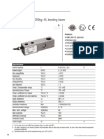 Mettler Toledo Shear Beam Load Cell SBH