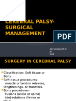 CP Surgical Management