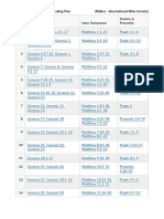 Biblica Bible in A Year Reading Plan