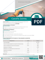 Ftec - LAFARGE - Carofix Joints