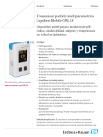 Endress-Hauser Liquiline Mobile CML18 ES