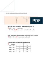 Estadística de Los Negocios Parcial #2