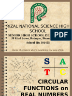 04 Circular Functions On Real Numbers