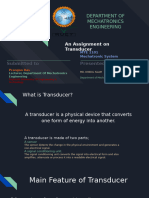 An Assignment On Transducer Ohidul