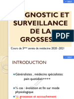 Diagnostic Et Surveillance de La Grossesse