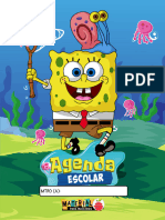 Agenda de Bob Esponja 24-25