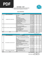 Programme Pégadogique GEA 2020 2021 - Option GCF