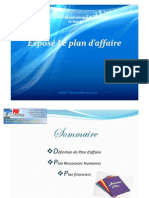 PLAN D'Affaire Volet Humaine Et Financiere