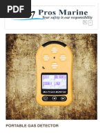Portable Gas Detector