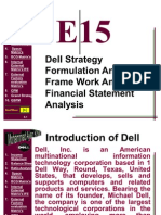 Financial Statement Analysis and Strategic Analysis of Dell