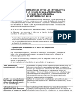 BITACORA DE CONSEJO TÉCNICO ESCOLAR 1 Sesion 27 Sep