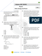 Work, Energy and Power - DPP 06 (Of Lec 07) - Arjuna JEE 2025