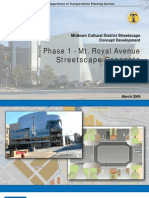 Midtown Streetscape Final Master Plan