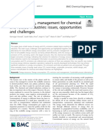 Energy and CO Management For Chemical and Related Industries: Issues, Opportunities and Challenges