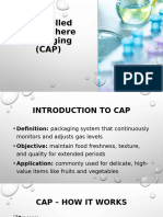 Controlled Atmosphere Packaging (CAP)