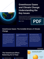 Greenhouse Gases and Climate Change Understanding The Key Issues