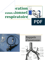 Explorations Fonctionnelles Respiratoires