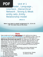 02 - Data Model - Language & Interfaces - Week 02