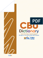 CBU Dictionary by ZIM CBU 2024