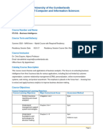 Business Intelligence Syllabus ITS531 16 Week Main - Updated