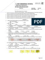 7 MATHS Final Q. PaperSAMPLE SET Final