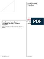 ISO 16810-2024 Non-Destructive Testing - Ultrasonic Testing - General Principles