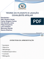 SLIDE de DEFESA 3 Grrupo Teoria Do Flogisto e Ligação Covalente Apolar